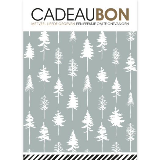 Cadeaubon Lovely Trees ijsblauw | CollectivWarehouse