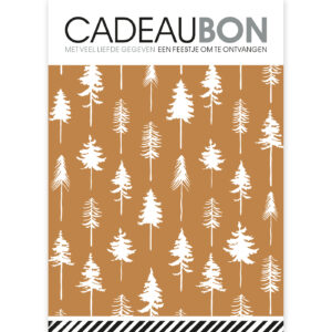 Cadeaubon Lovely Trees bruin | CollectivWarehouse
