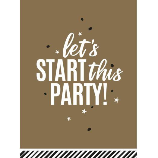 Let's start this Party wenskaarten | CollectivWarehouse