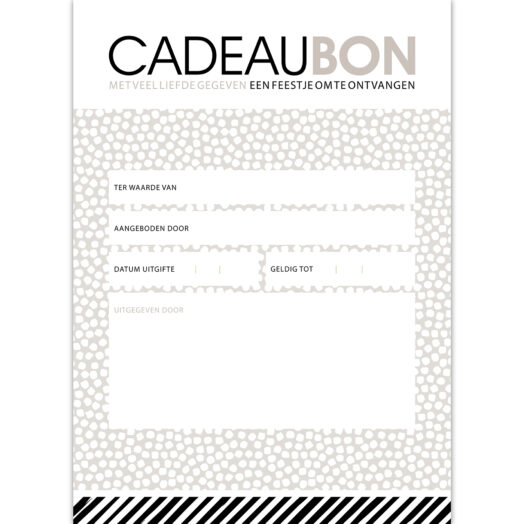Cadeaubon Cosy Cubes | CollectivWarehouse