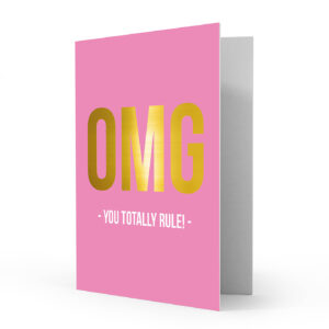 Greeting card you rule | Studio Stationery