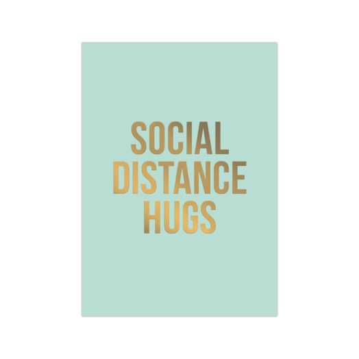 Kaart Social Distance Hugs | Studio Stationery