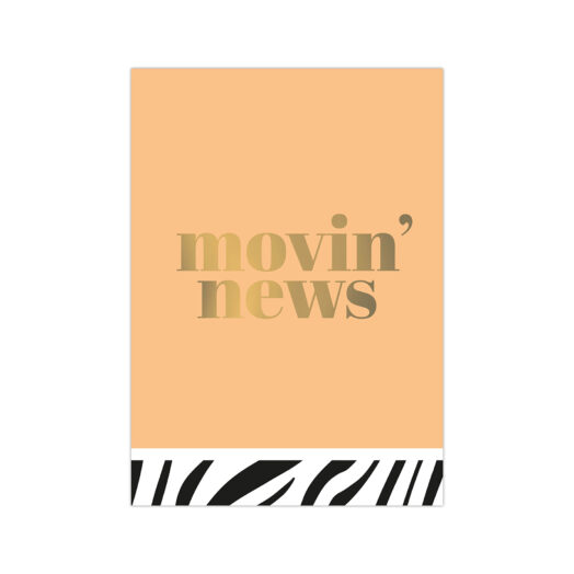 Kaart Movin' News | Studio Stationery
