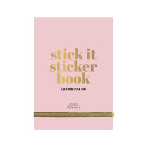 Stick it Stickerbook pink | Studio Stationery