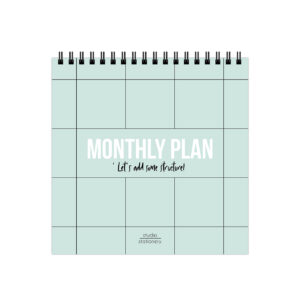 Monthly plan bureaukalender | Studio Stationery