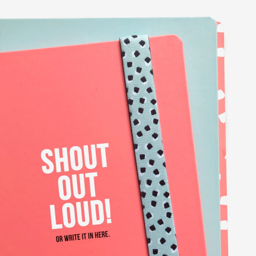 My Pink Notebook Shout out Loud | Studio Stationery