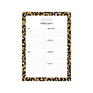 A5 Notepad Cheetah | Studio Stationery