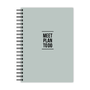 Notebook Meet Plan To Do | Studio Stationery