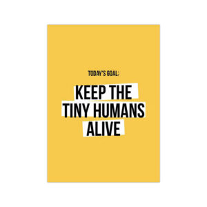 Postcard Tiny Humans Studio Stationery | CollectivWarehouse