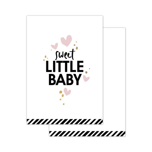 Minikaartjes Baby - Sweet little baby | CollectivWarehouse