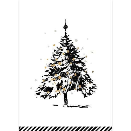 Kerstkaart Signature Christmas Tree | CollectivWarehouse