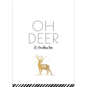Kerstkaart Signature Christmas Oh Deer | CollectivWarehouse