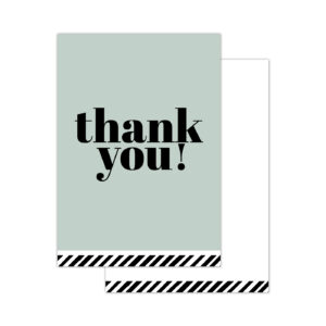 Minikaartjes Webshop - thank you | CollectivWarehouse