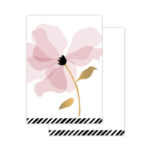 Minikaartjes Layered Petals roze| CollectivWarehouse