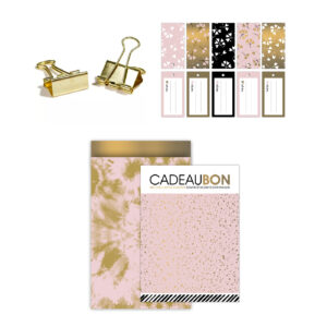 Cadeaubonnen pakket Twinkling stars roze | CollectivWarehouse