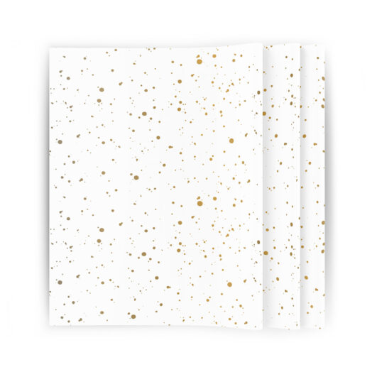Zijdepapier Random Spots goud | CollectivWarehouse