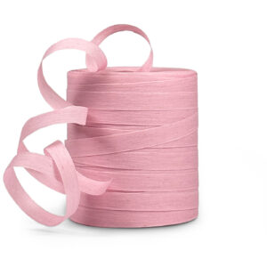 Composteerbaar ECO sierlint raffia roze | CollectivWarehouse