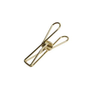 Luxe draadklem knijpers M 8mm goud | CollectivWarehouse