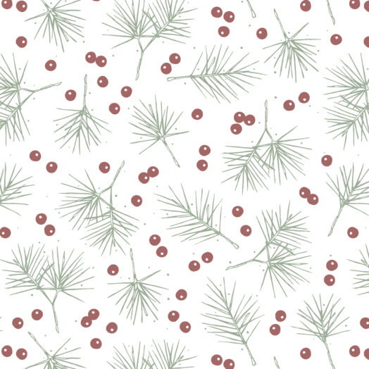 Zijdepapier Berries & Branches colorful | CollectivWarehouse
