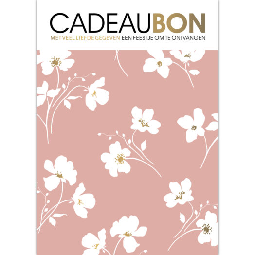 Cadeaubonnen Classic Flowers – 25 stuks