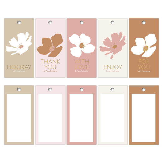 Cadeaulabels Classic Flowers | CollectivWarehouse