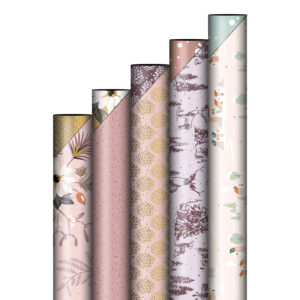 ZOMER DEALS - 5x10 rollen cadeaupapier - SET 3