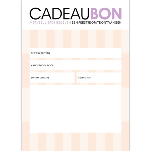 Cadeaubon Colorblocking | CollectivWarehouse