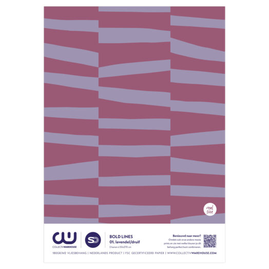Bold Lines Behangstaal | CollectivWarehouse