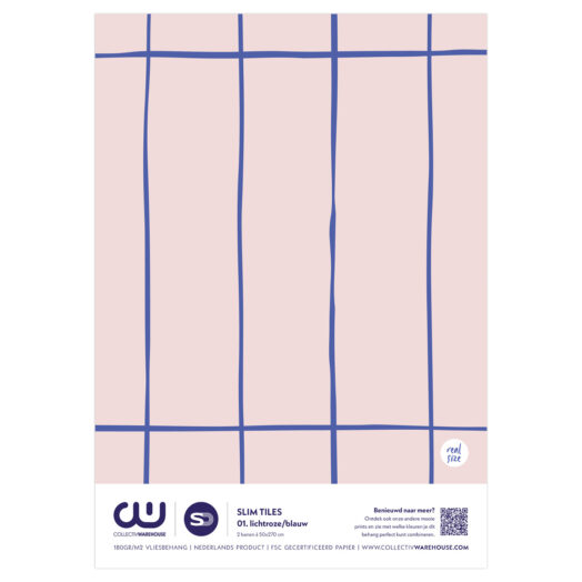 Slim Tiles Behangstaal | CollectivWarehouse