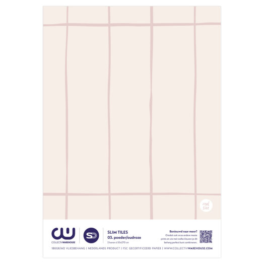Slim Tiles Behangstaal | CollectivWarehouse