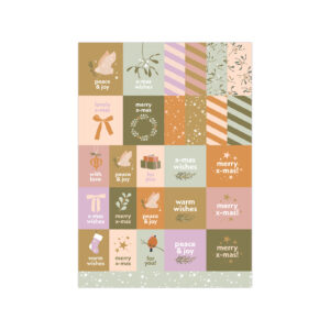 Stickervellen cadeaustickers per 25st | CollectivWarehouse