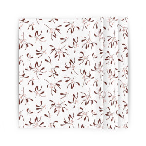 Mistletoe Memories - zijdepapier 50x70cm - 100 vel - wijnrood