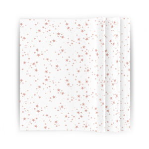 Sky full of stars - zijdepapier 50x70cm - 100 vel - oudroze
