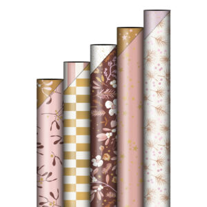 Comfort & Joy Xmas '25 - 10x5 rollen cadeaupapier - lovely