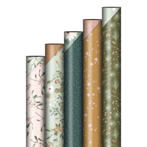 Comfort & Joy Xmas '25 - 1x5 rollen cadeaupapier - classic