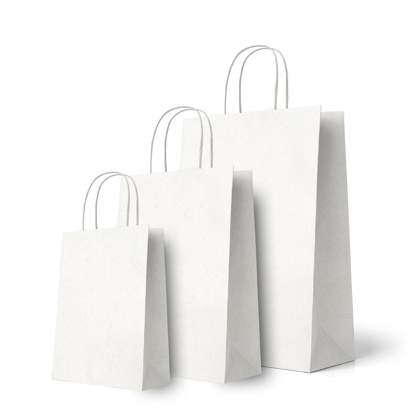 Papieren draagtassen onbedrukt | CollectivWarehouse