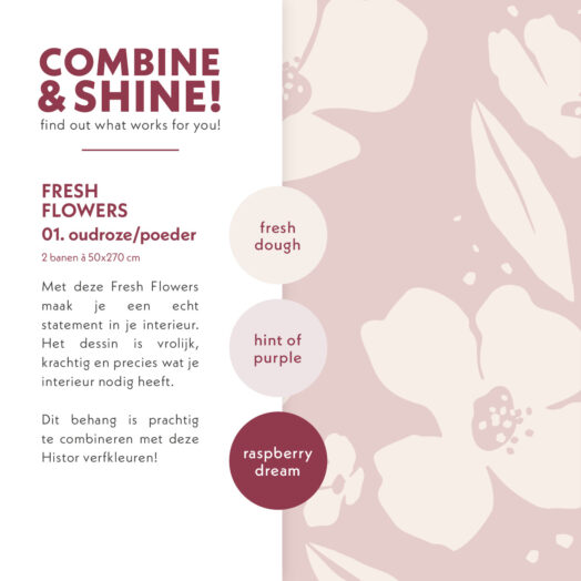 Fresh flowers Behang | CollectivWarehouse