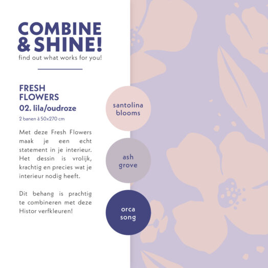 Fresh flowers Behang | CollectivWarehouse