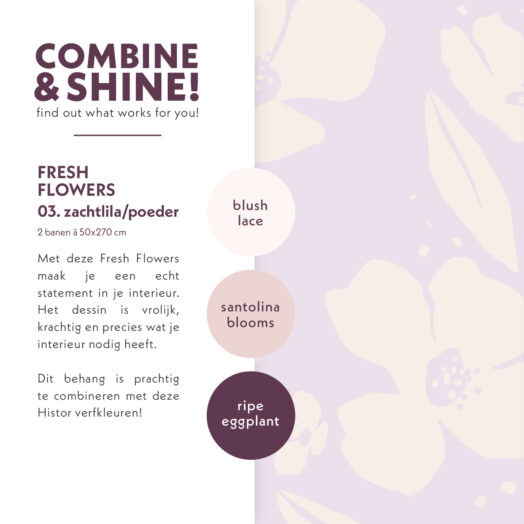 Fresh flowers Behang | CollectivWarehouse