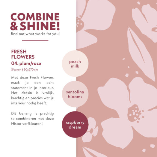 Fresh flowers Behang | CollectivWarehouse