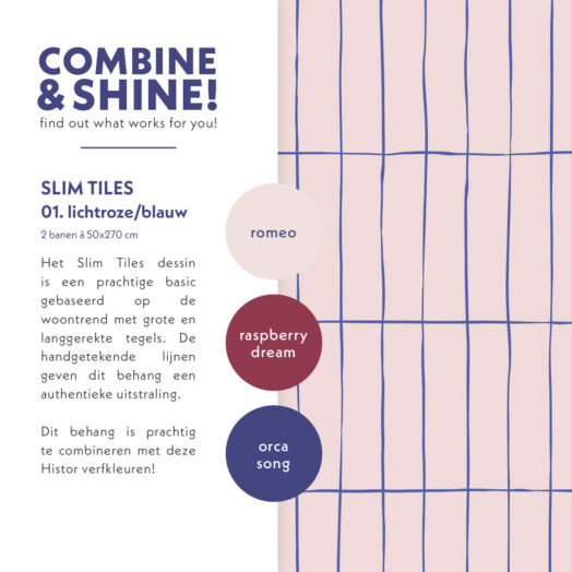 Slim Tiles Behang | CollectivWarehouse