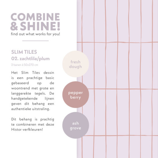 Slim Tiles Behang | CollectivWarehouse