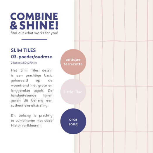 Slim Tiles Behang | CollectivWarehouse