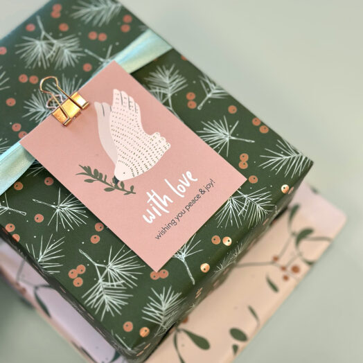 Xmas '25 minikaartjes - 20 stuks - illustraties - bird - Afbeelding 3
