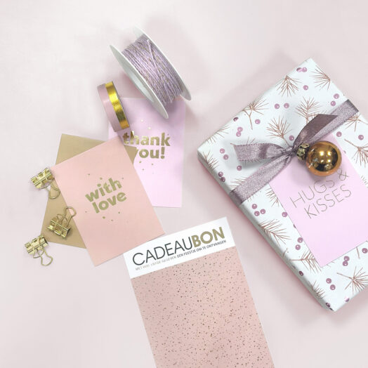Cadeaubonnen Twinkling Stars – 25 stuks - oudroze - Afbeelding 4
