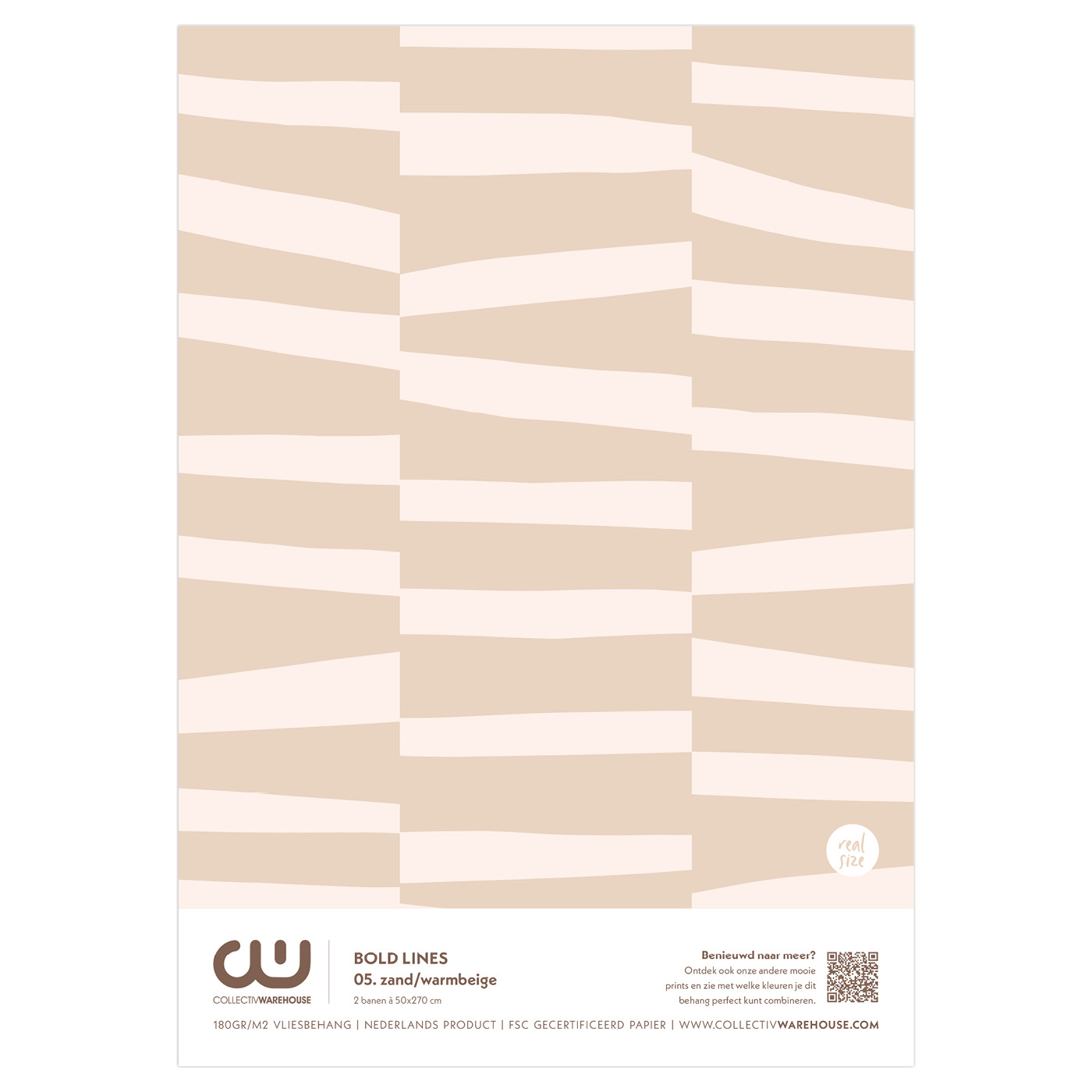 Bold Lines Behangstaal | CollectivWarehouse