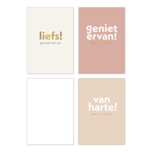 Minikaartjes Voorjaar '26 text mix | CollectivWarehouse