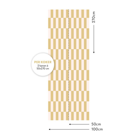 Colorblocking Duotone Behang | CollectivWarehouse