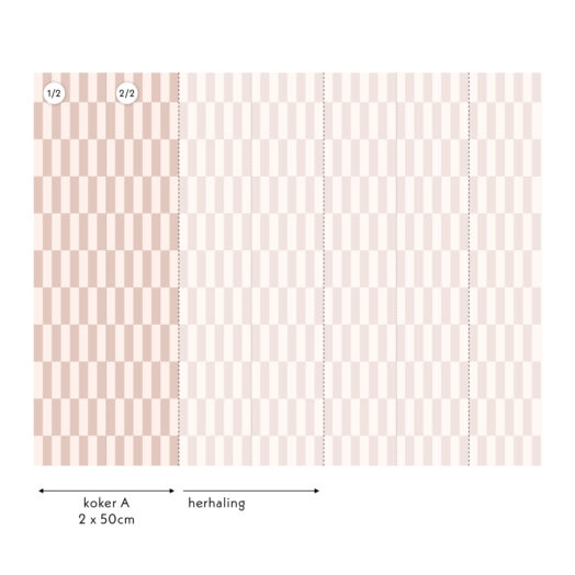 Colorblocking Duotone Behang | CollectivWarehouse