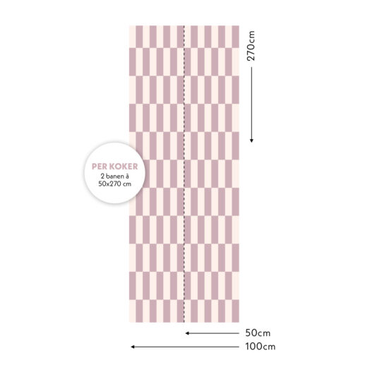 Colorblocking Duotone Behang | CollectivWarehouse